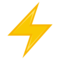 High Voltage emoji on Emojione